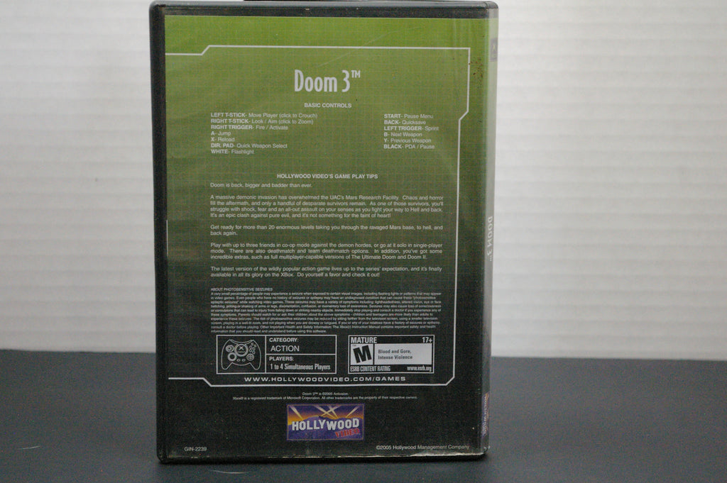 Xbox Doom 3