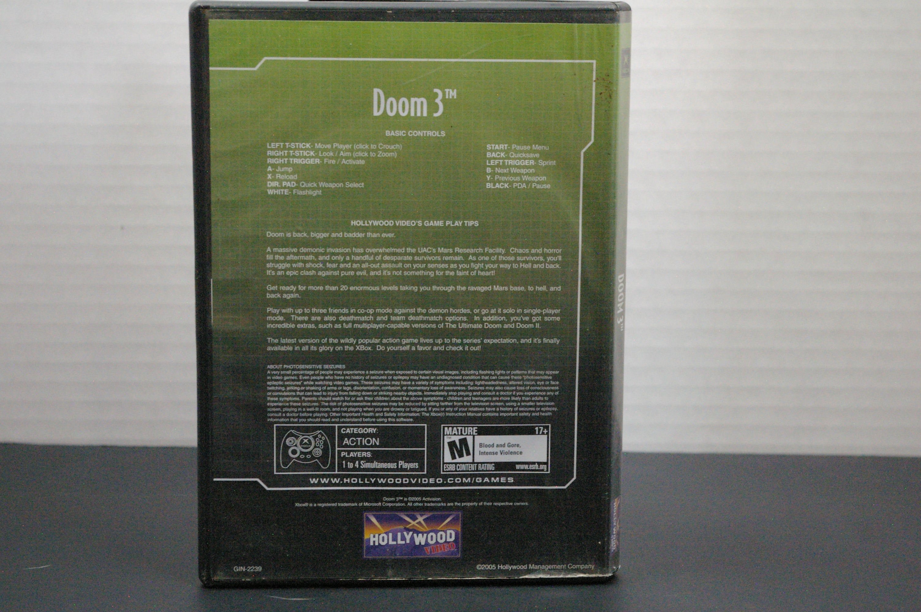 Xbox Doom 3