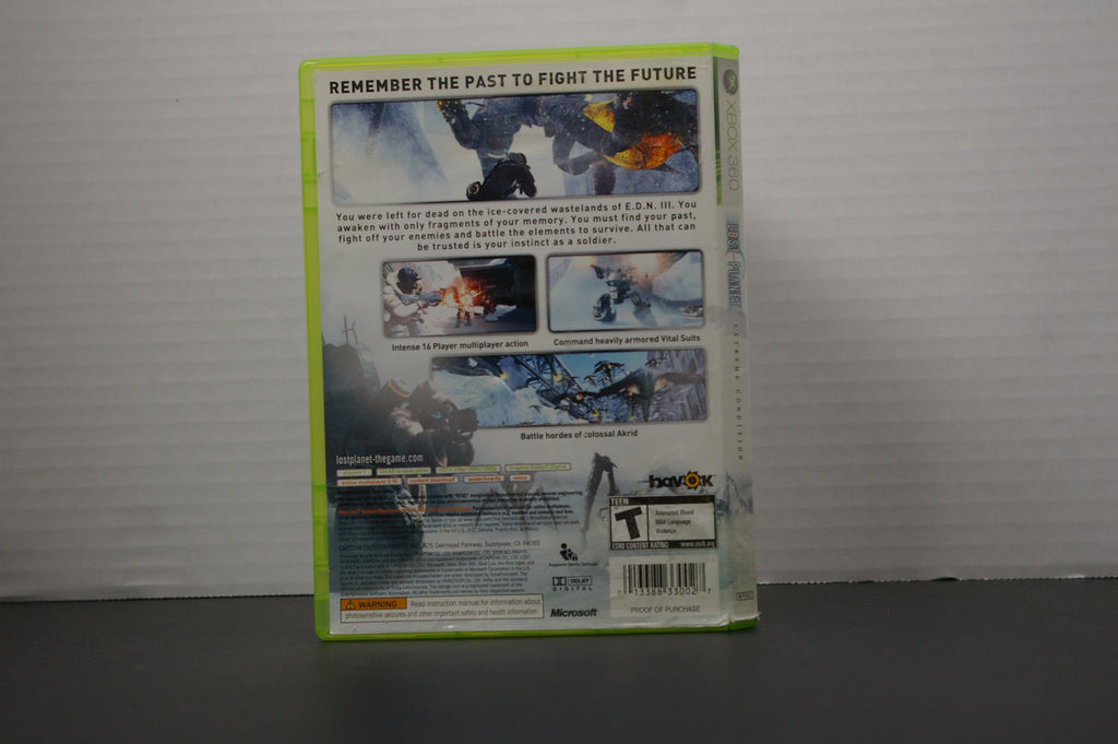 Lost Planet: Extreme Condition – Xbox 360 (Excellent, Complete in Box)