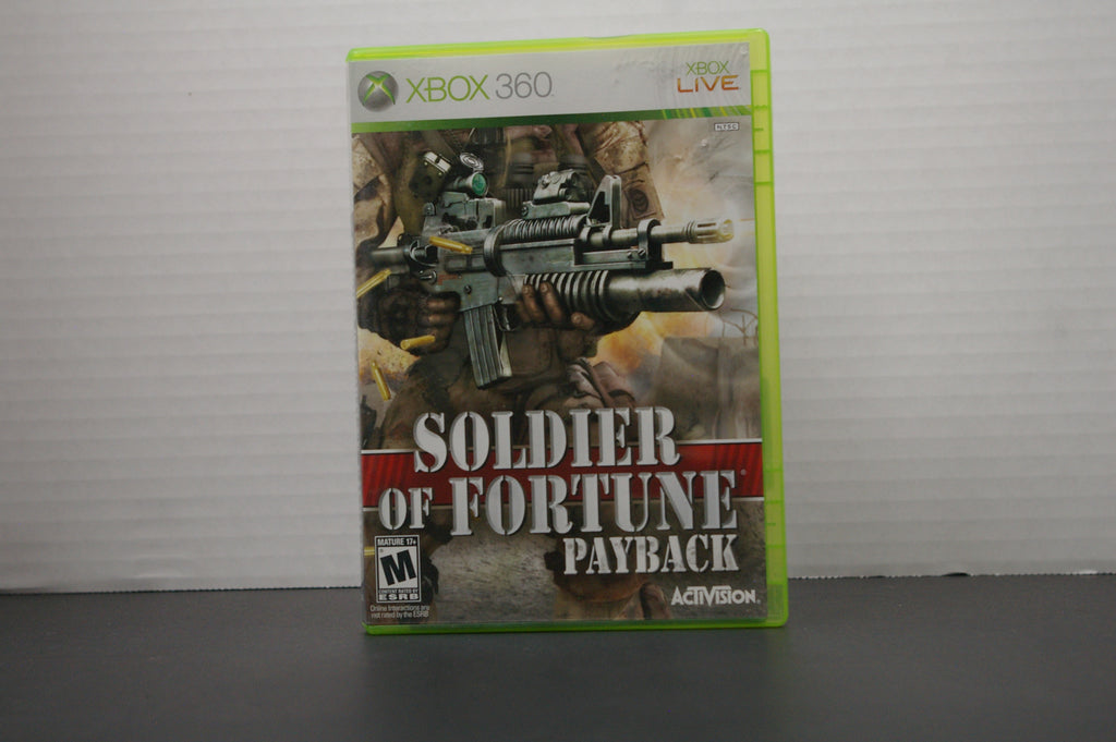 Soldier of Fortune: Payback – Xbox 360 (Excellent, Complete in Box)