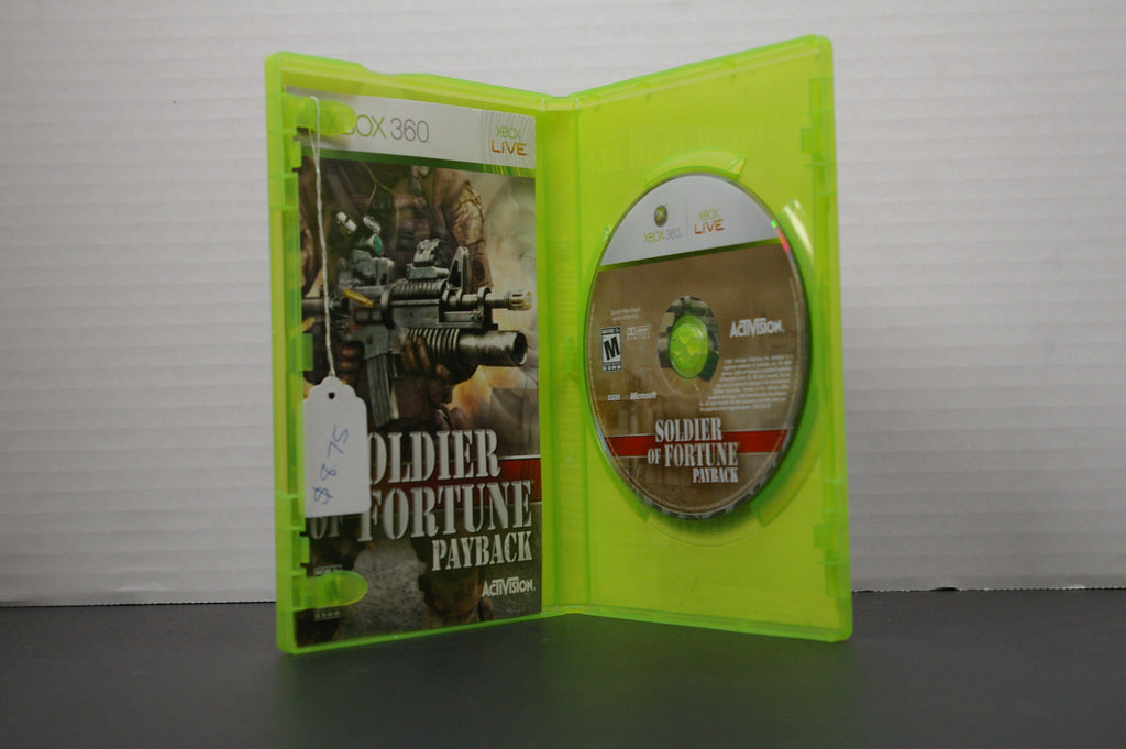 Soldier of Fortune: Payback – Xbox 360 (Excellent, Complete in Box)