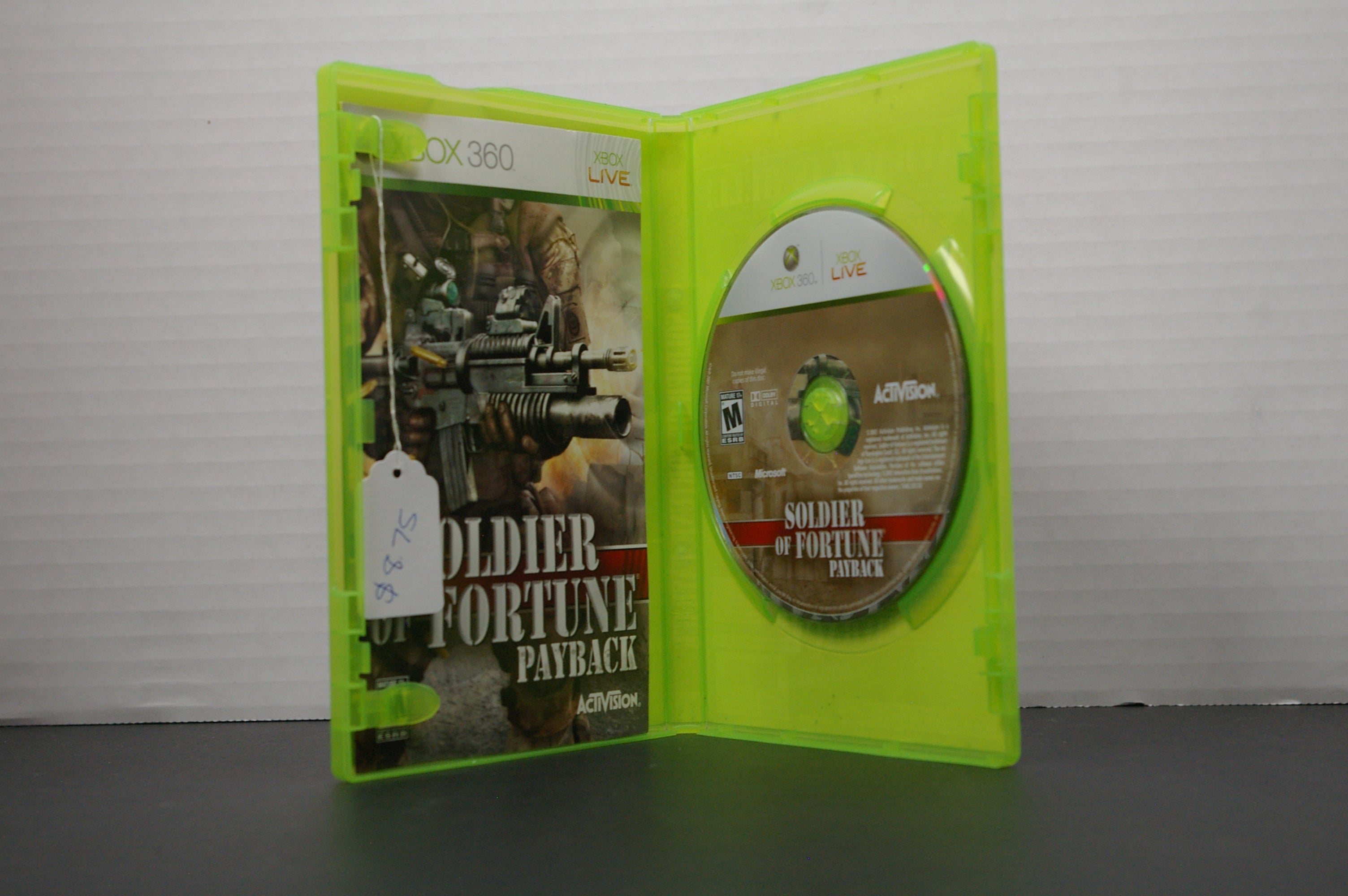 Soldier of Fortune: Payback – Xbox 360 (Excellent, Complete in Box)