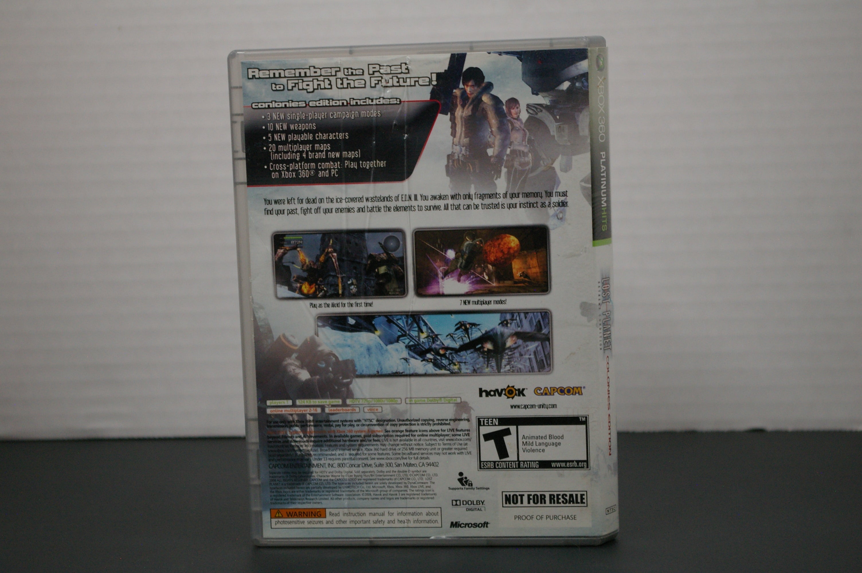 Xbox360 Lost Planet Extreme Condition Colonies Edition (Platinum Hits)