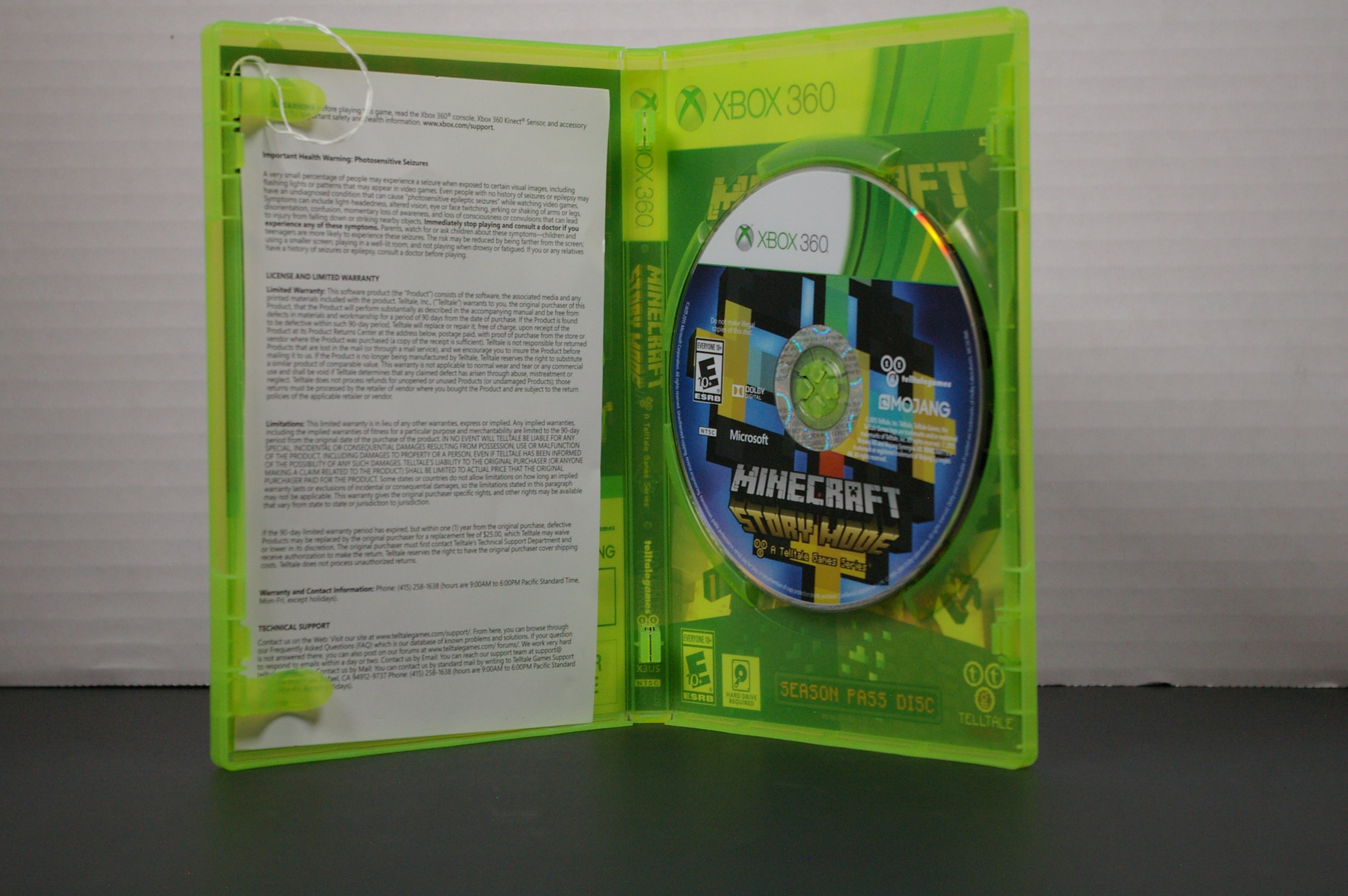 Xbox360 Minecraft Story Mode Season Pass