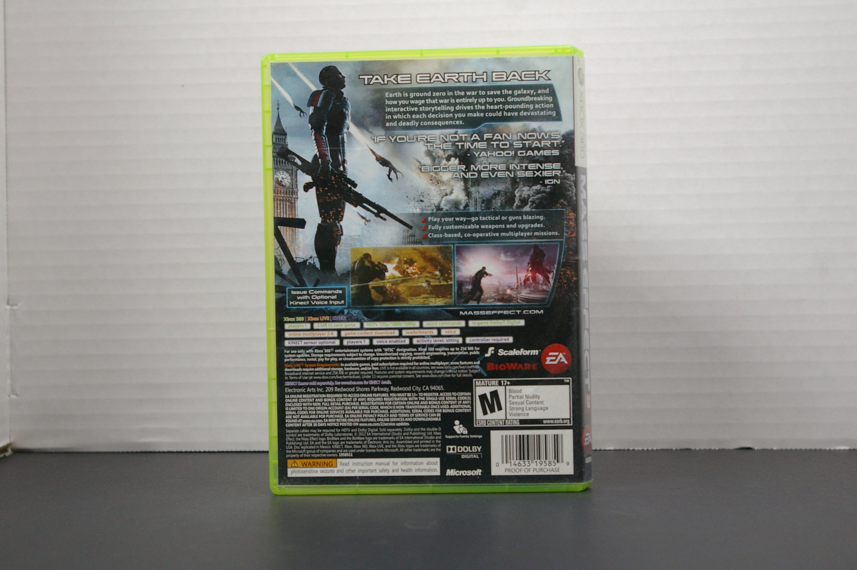 Xbox360 Mass Effect 3
