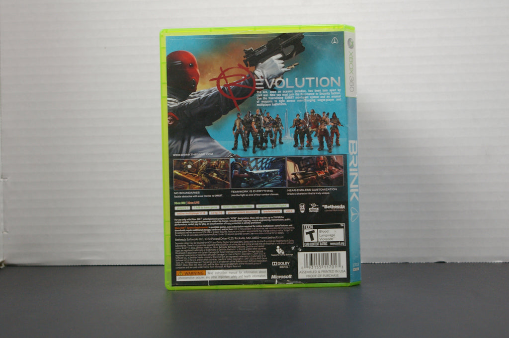 Xbox360 Brink