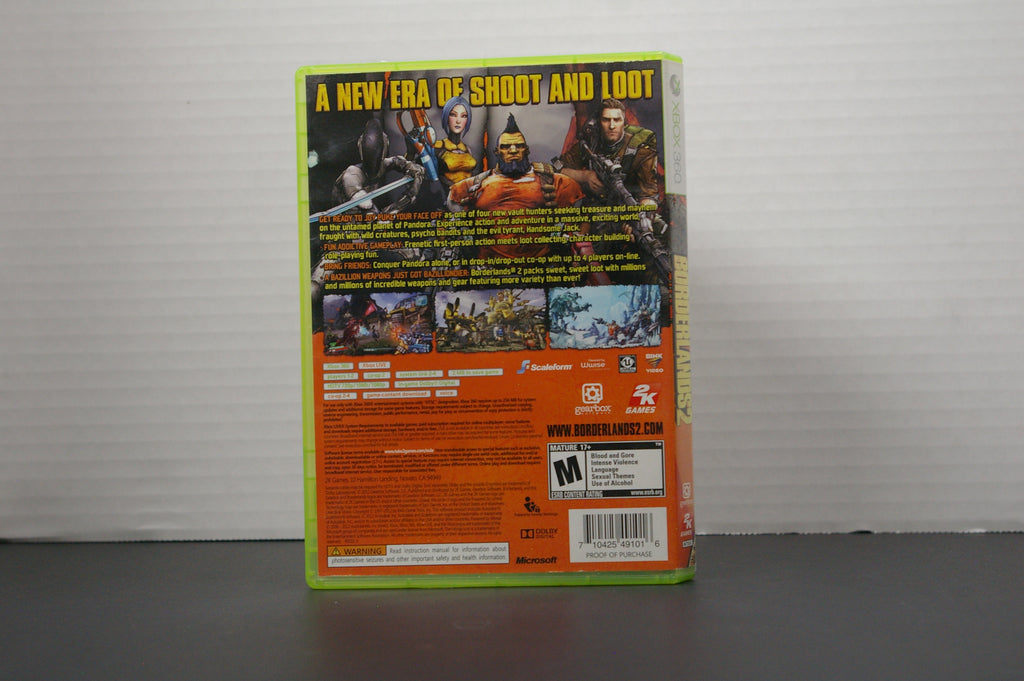 Xbox360 Borderlands 2