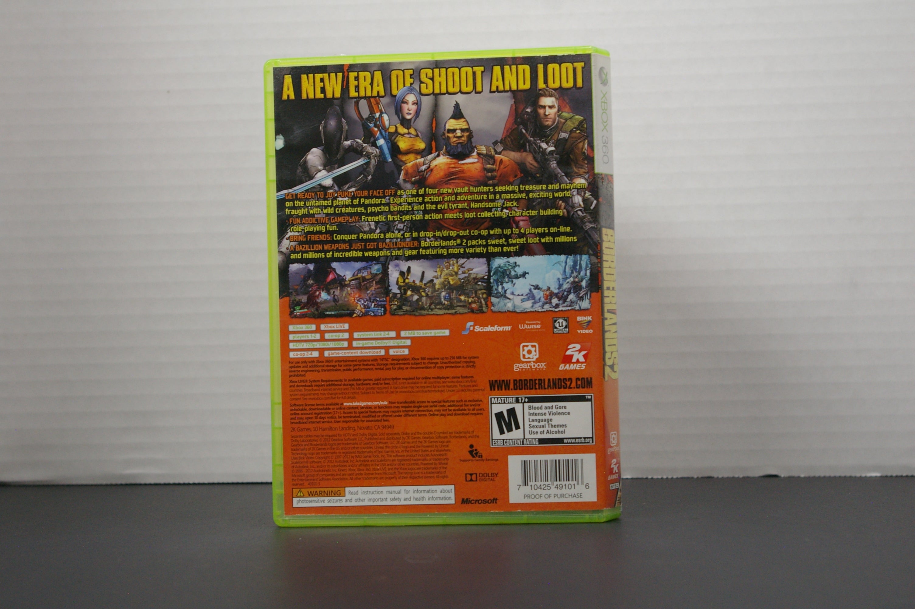 Xbox360 Borderlands 2