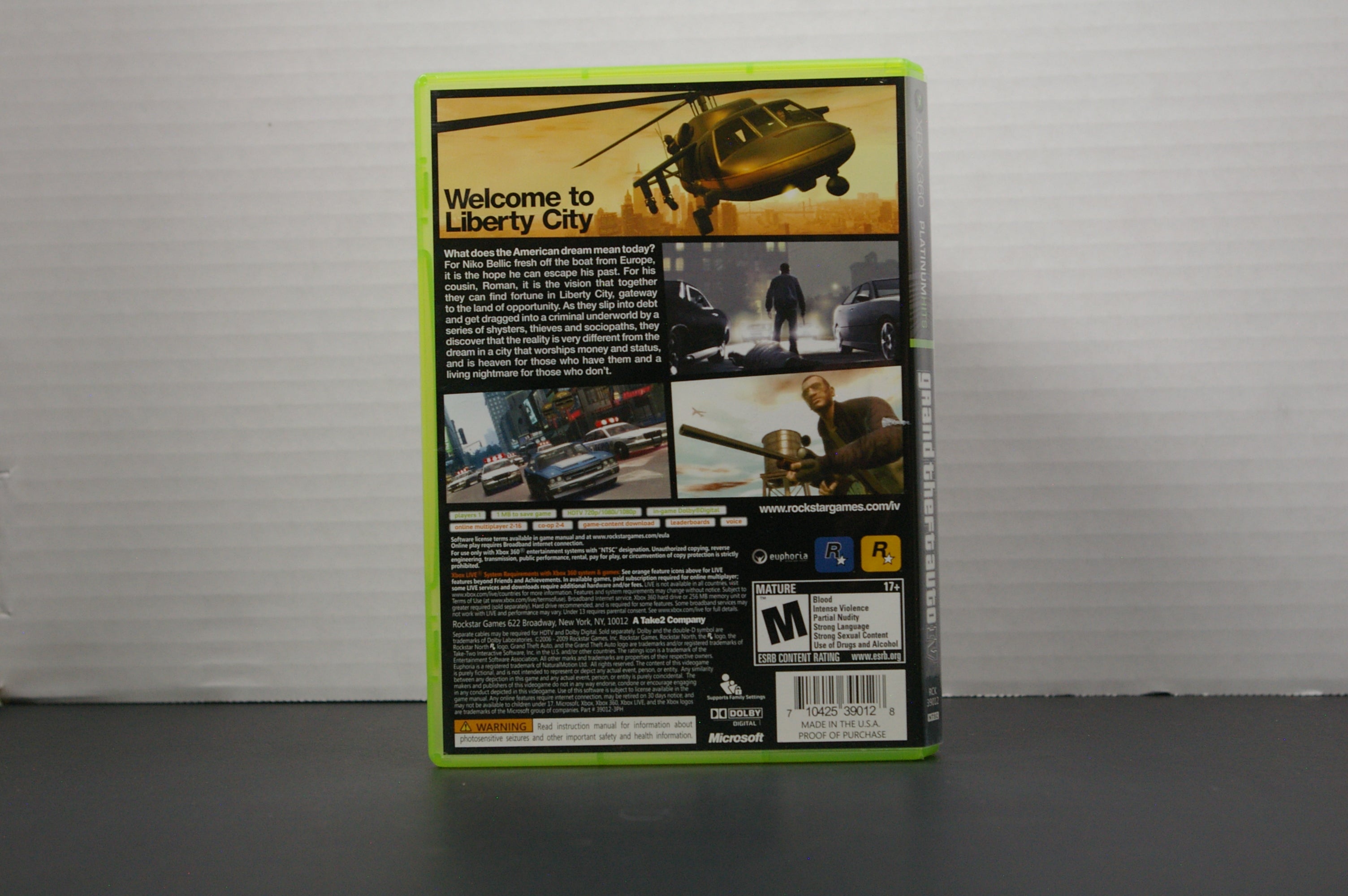 Xbox 360 Grand Theft Auto IV