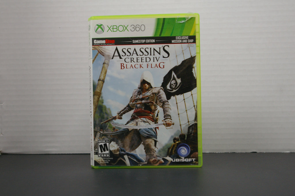 Xbox 360 Assassin's Creed IV Black Flag (GameStop Exclusive Edition)