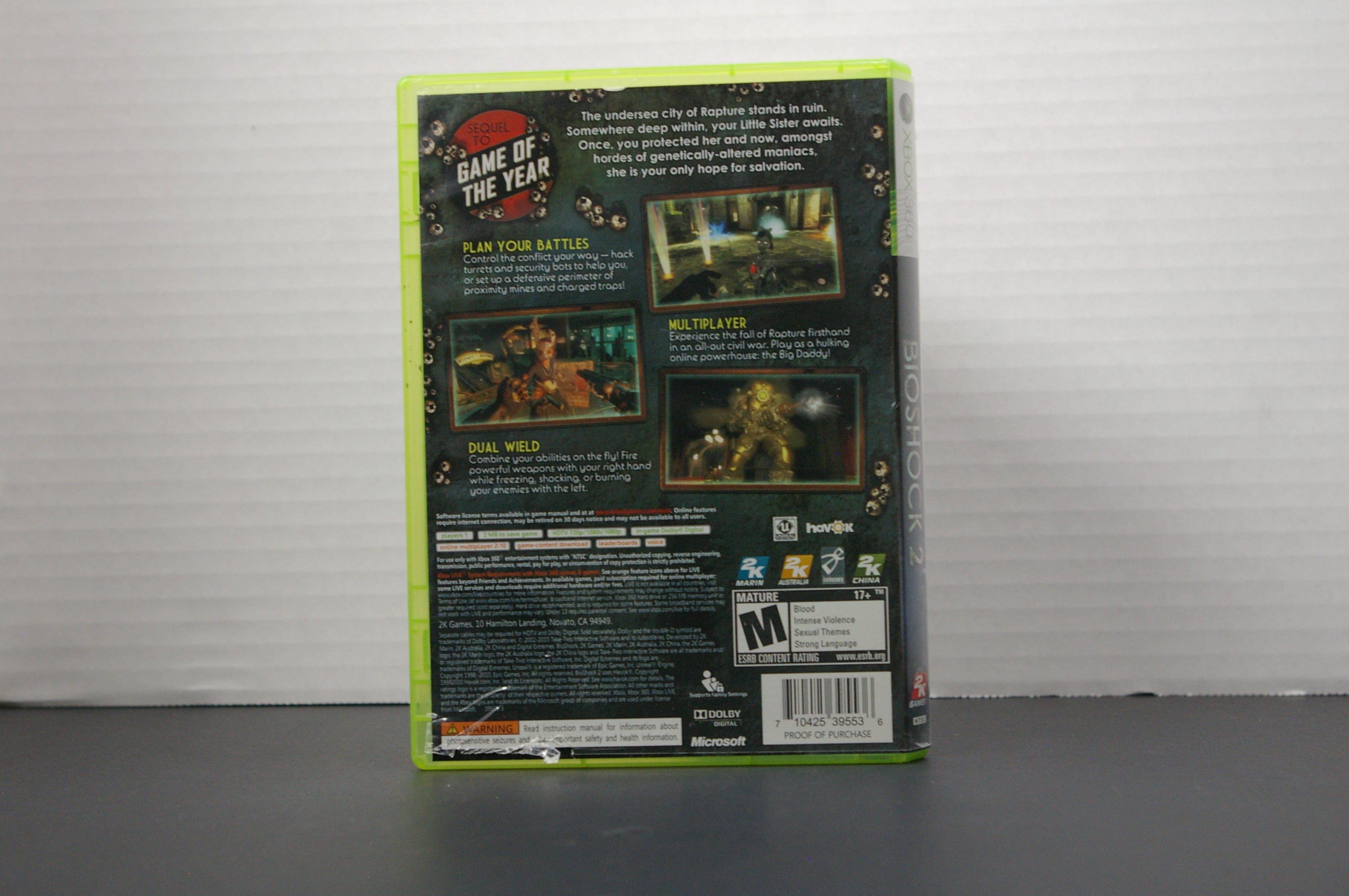 Xbox360 Bioshock 2