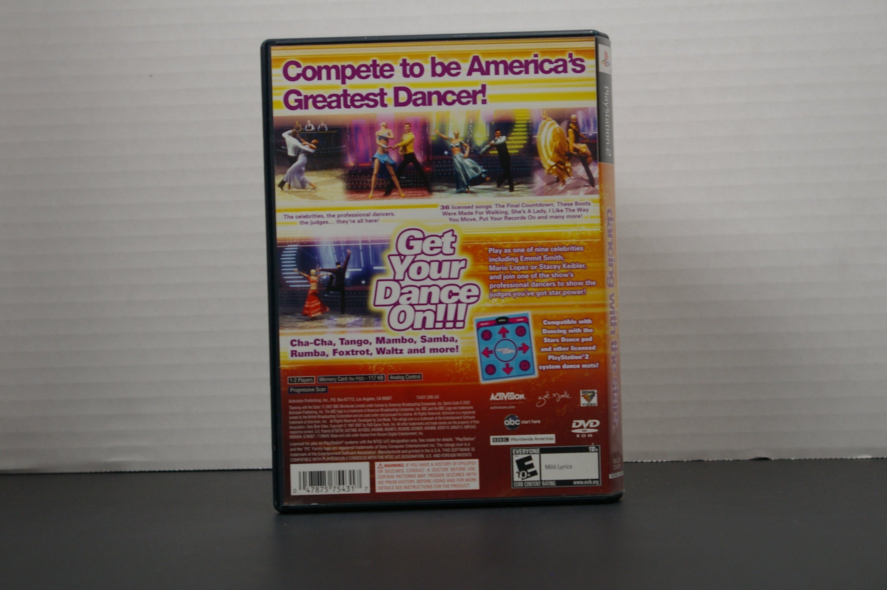 PS2 Dancing with the Stars
