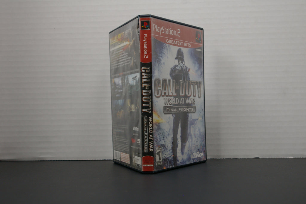 PS2 Call of Duty World at War Final Fronts