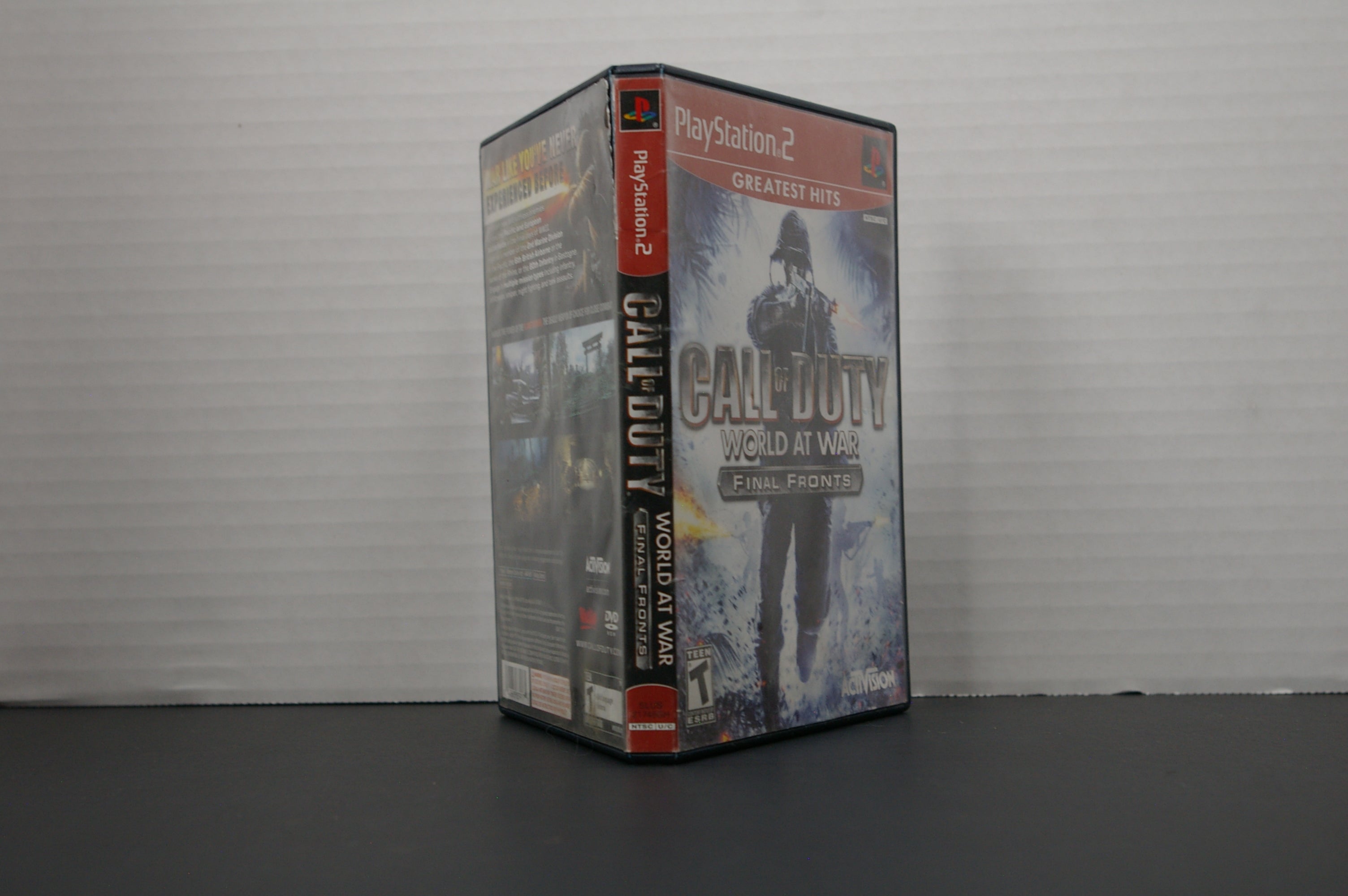 PS2 Call of Duty World at War Final Fronts