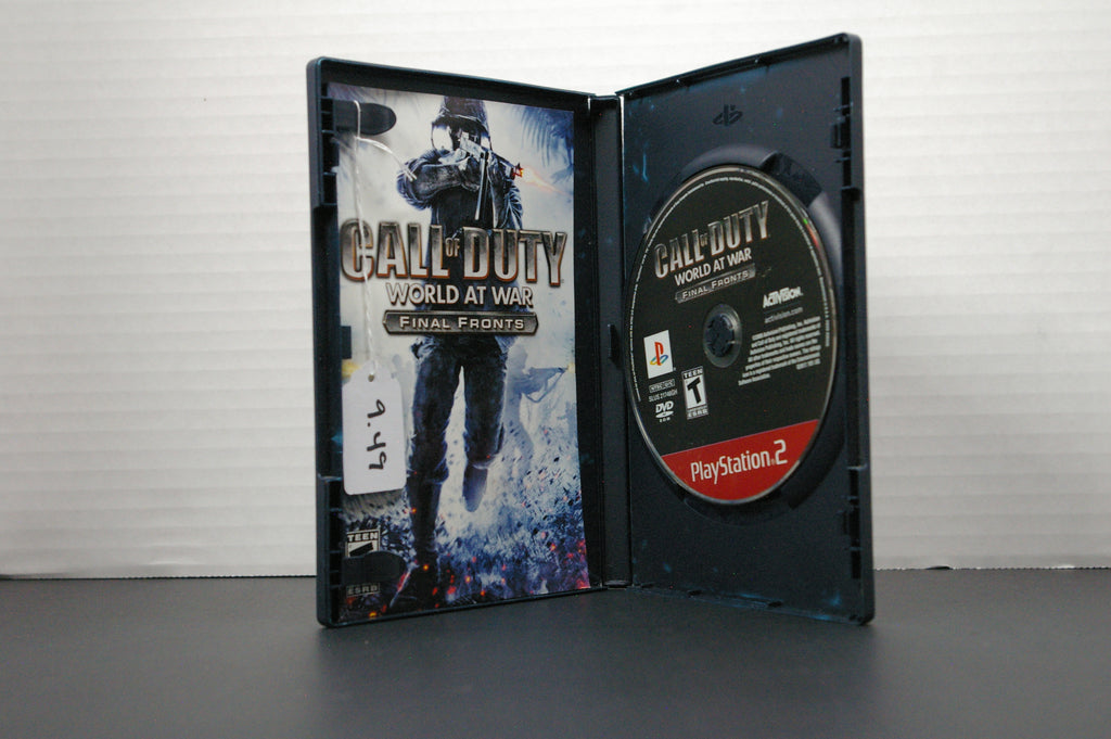 PS2 Call of Duty World at War Final Fronts