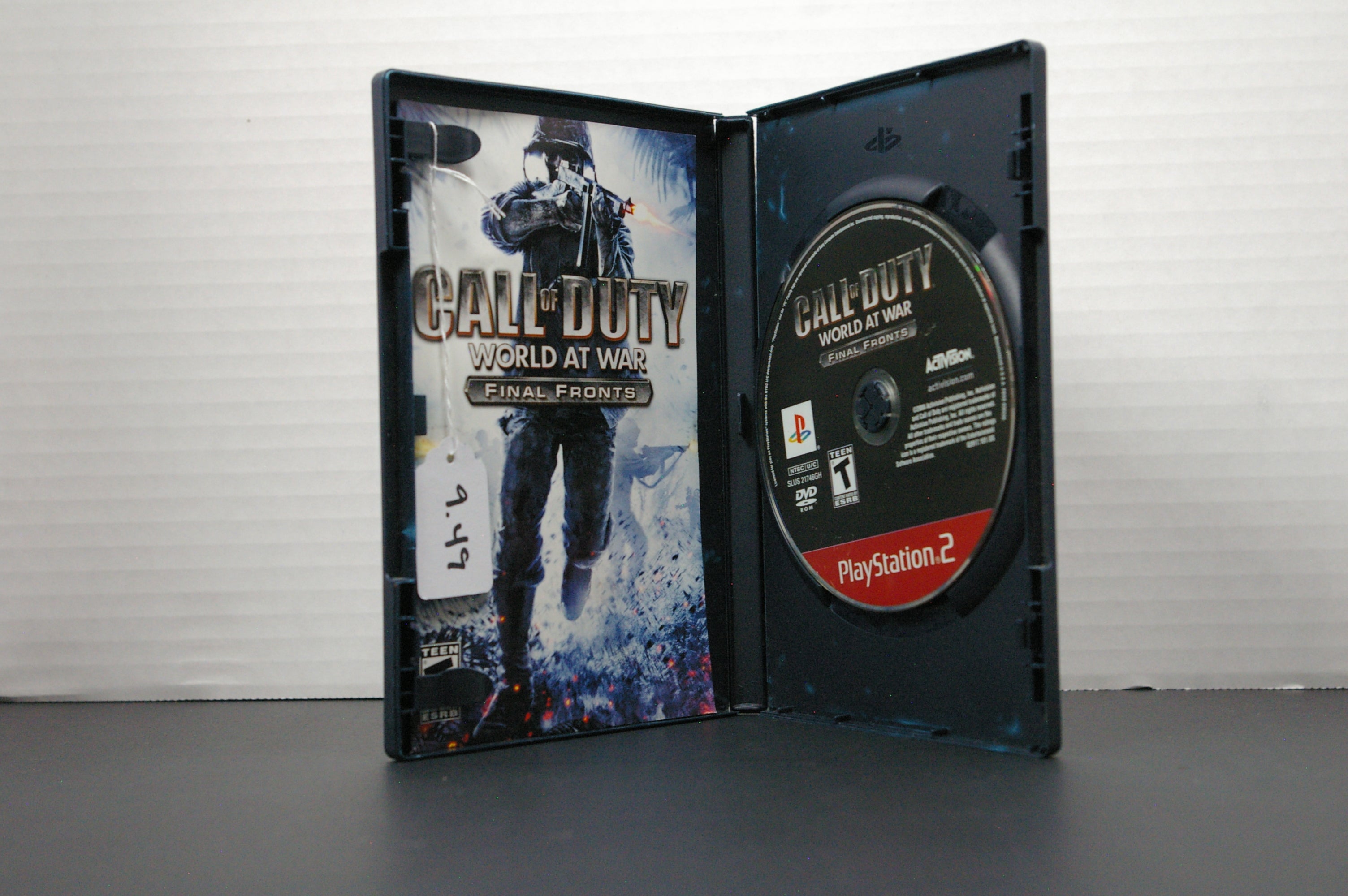 PS2 Call of Duty World at War Final Fronts