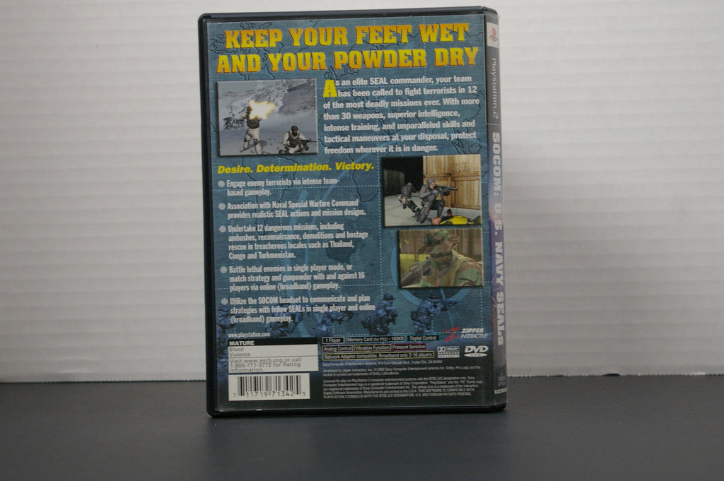 PS2 SOCOM: US Navy SEALs