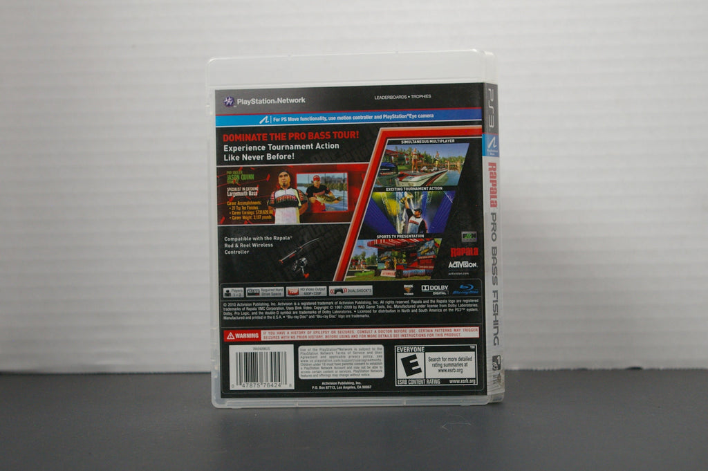 PS3 Rapala Pro Bass Fishing
