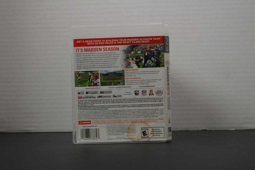 PS3 Madden 15