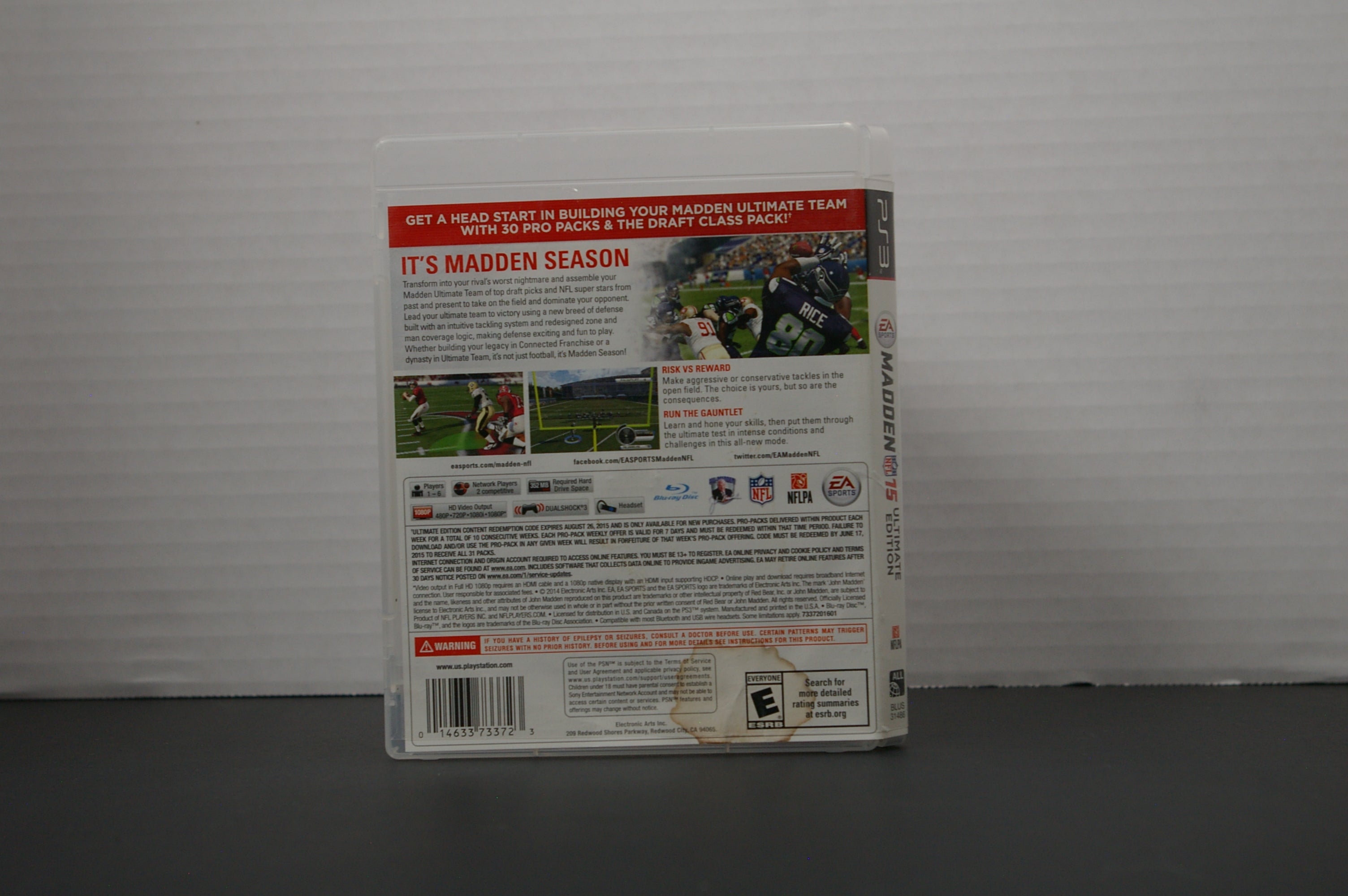 PS3 Madden 15