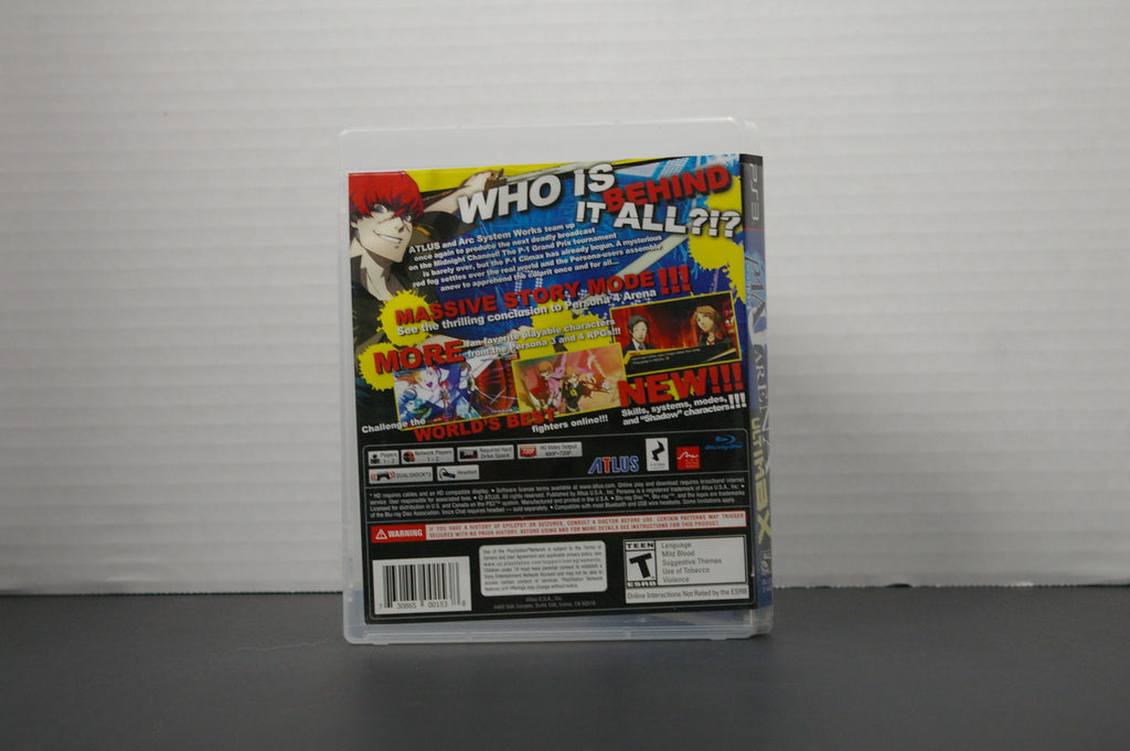 PS3 Persona 4 Arena Ultimax
