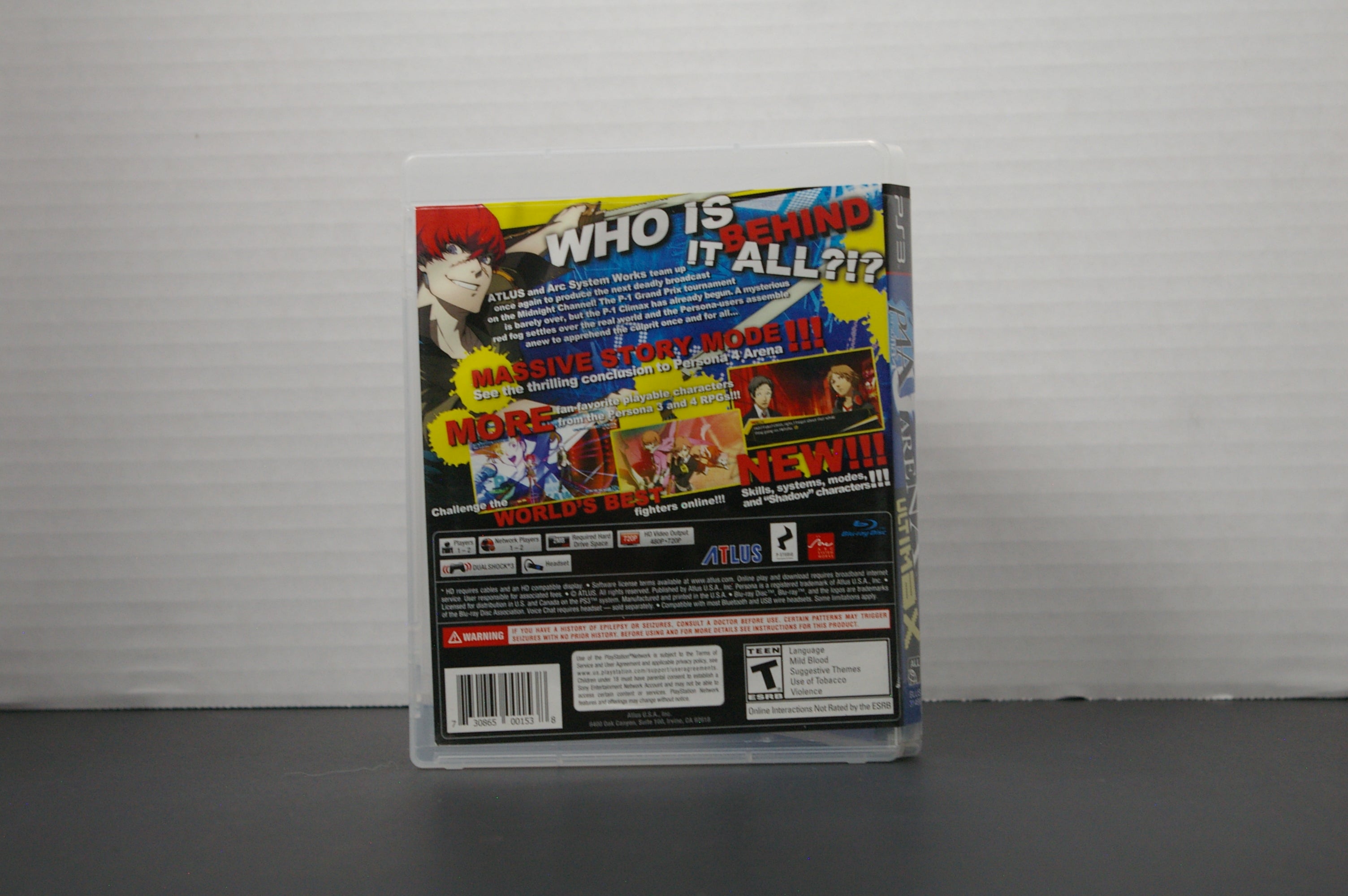 PS3 Persona 4 Arena Ultimax