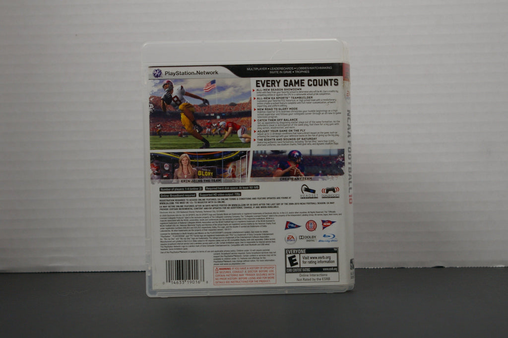 PS3 NCAA Football 10