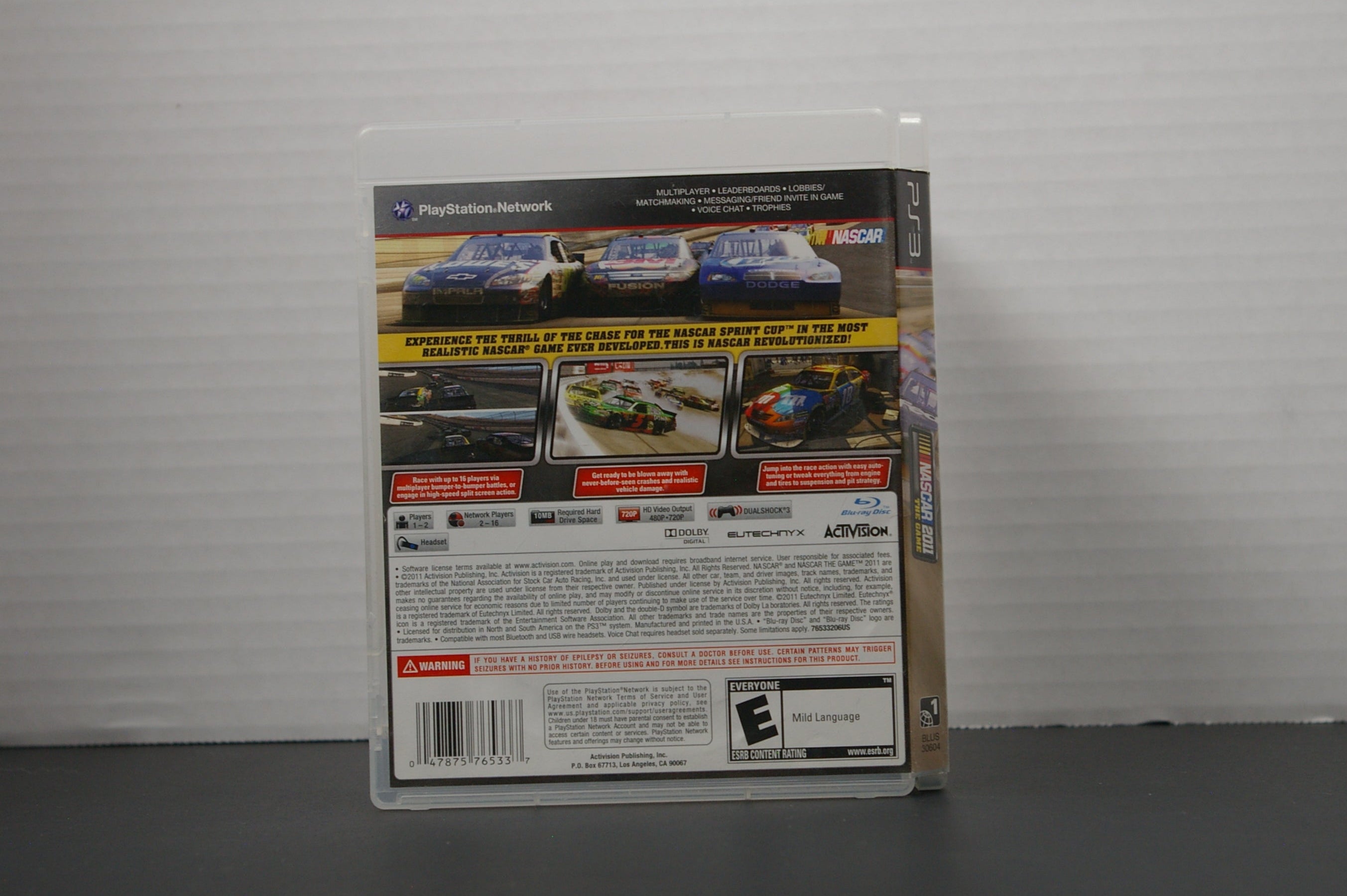 PS3 NASCAR The Game 2011