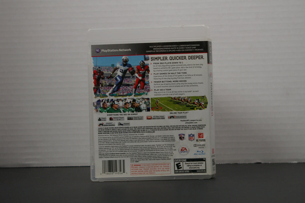 PS3 Madden NFL 11