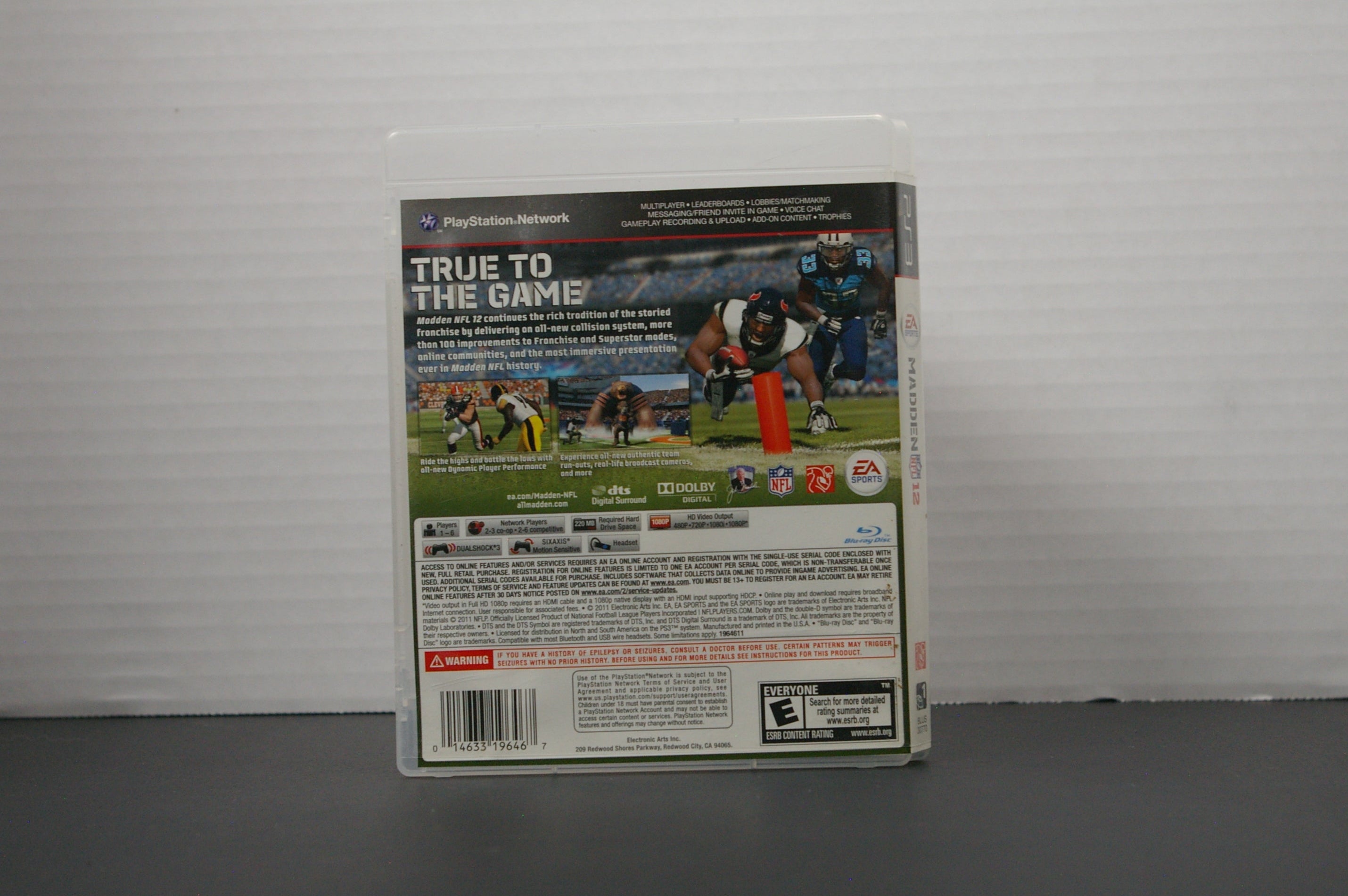 PS3 Madden NFL 12