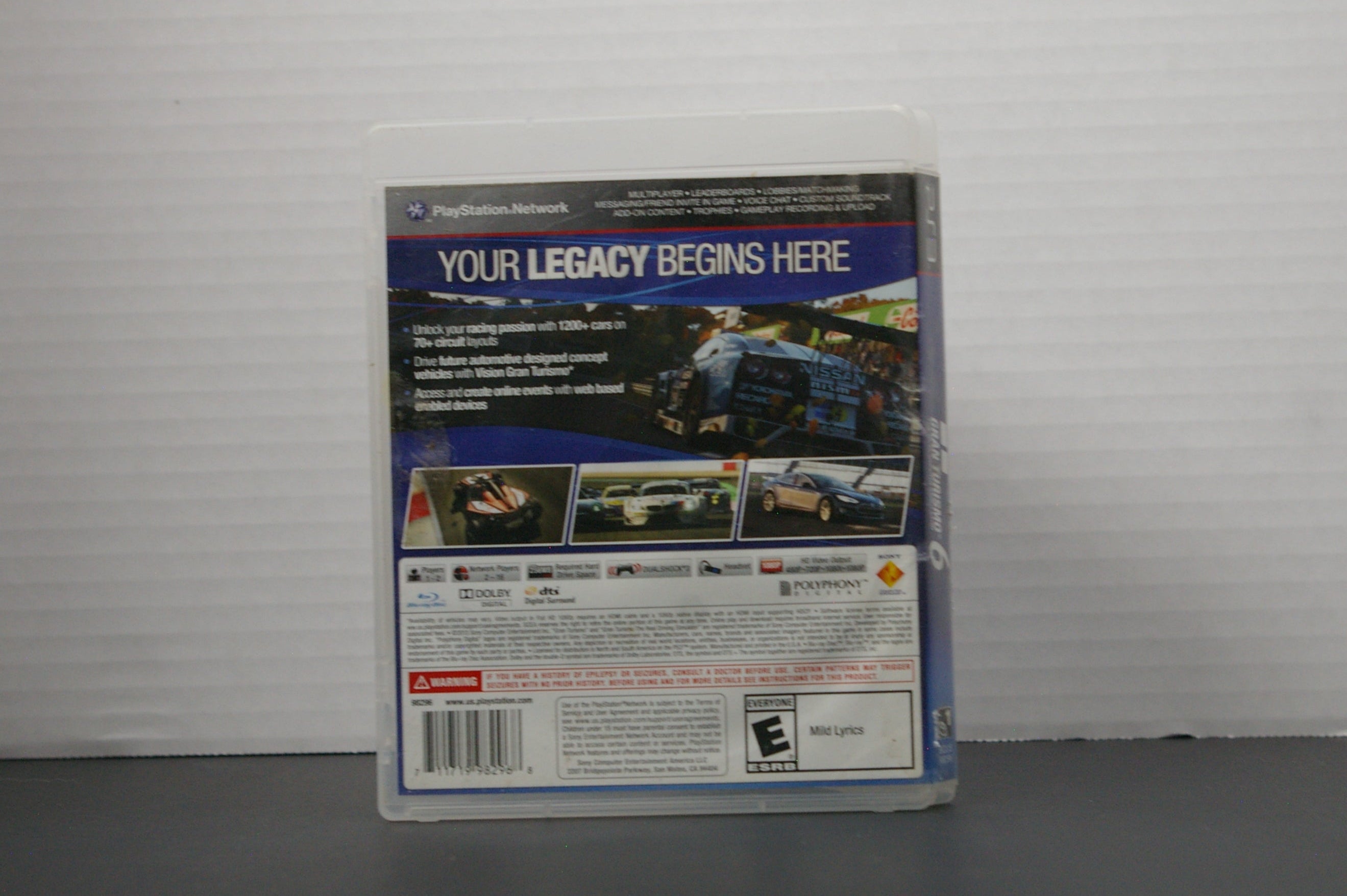 PS3 Gran Turismo 6