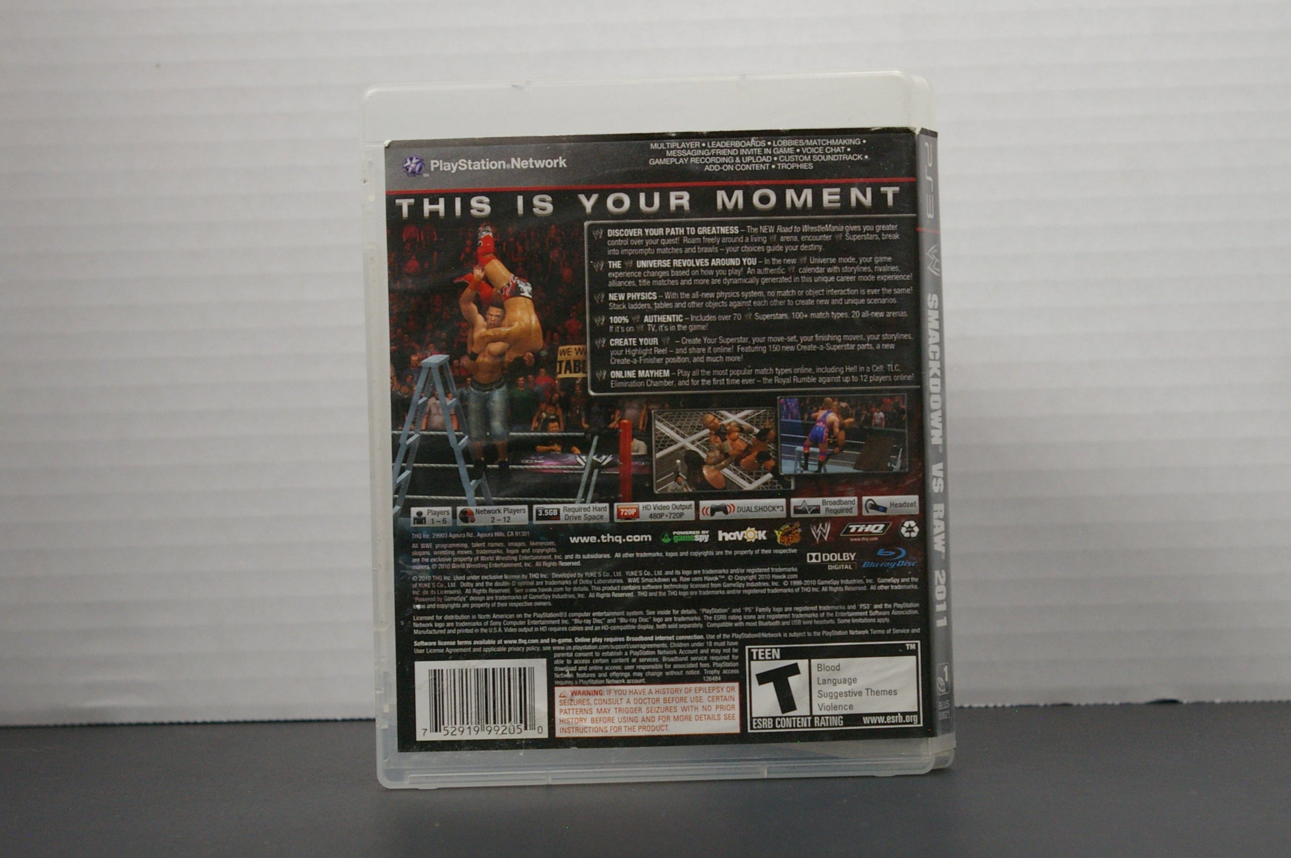 PS3 Smackdown vs Raw 2011