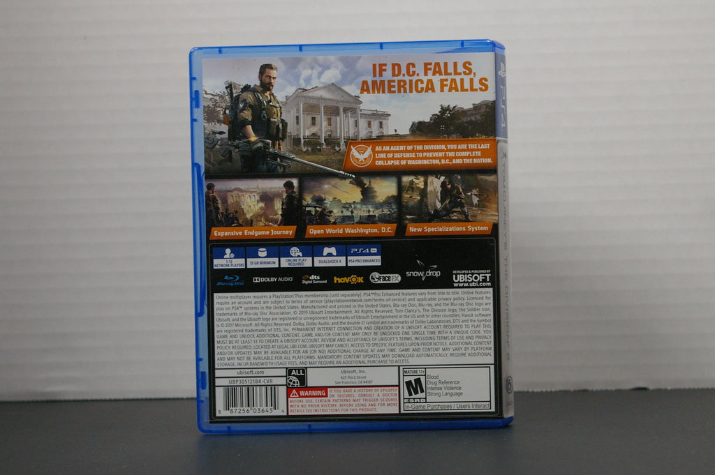 PS4 The Division 2