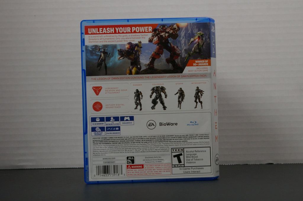 PS4 Anthem